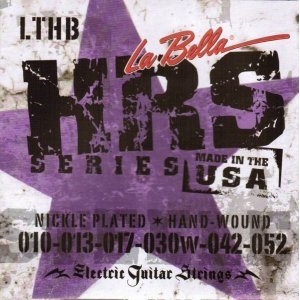 Cтруны для электрогитары LA BELLA HRS-LTHB Light Top / Heavy Bottom 10-52 