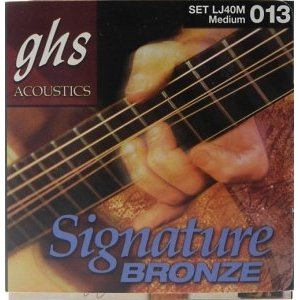 Струны для акустической гитары GHS LJ40M Medium 13-56 