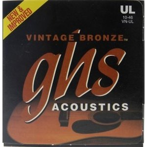 Струны для акустической гитары GHS VN-UL Ultra Light 10-46 