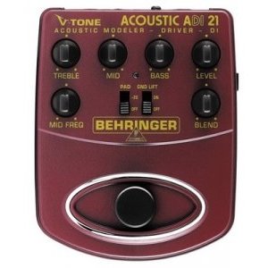 Эмулятор усилителей для акустических инструментов BEHRINGER ADI21 Acoustic Modeler