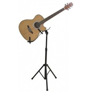 Стойка для акустической гитары VESTON GS050-1 концертная, тренога, с горизонтальным положением 