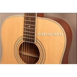 Акустическая гитара FLIGHT AD-200 NA + Чехол 