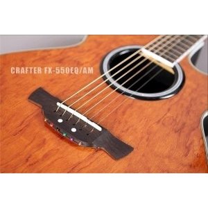 Электроакустическая гитара леворукая CRAFTER FX-550EQL/AM + Чехол