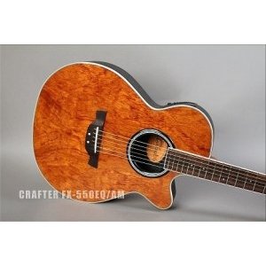 Электроакустическая гитара леворукая CRAFTER FX-550EQL/AM + Чехол