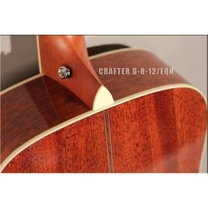 12-ти струнная акустическая гитара CRAFTER D-8-12/EQN + Чехол