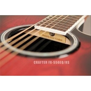 Электроакустическая гитара CRAFTER FX-550EQ/RS (пр-во Корея) 