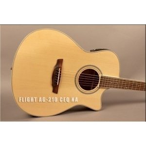Электроакустическая гитара FLIGHT AG-210 CEQ NA
