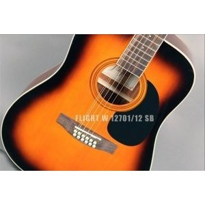 12-ти струнная акустическая гитара FLIGHT W 12701/12 SB