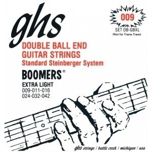 Струны для безголовой электрогитары GHS DB-GBXL Extra Light 09-42 