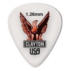 Набор медиаторов CLAYTON S126/12 стандартные 1.26 mm 12 шт. 