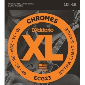 Струны для электрогитары D&#39;ADDARIO ECG23 Extra Light 10-48 