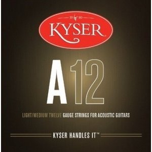 Струны для акустической гитары KYSER A12 Medium 12-52 