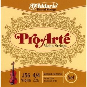 Струны для скрипки D&#39;ADDARIO J56 4/4M 