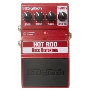 Педаль DIGITECH XHR Hot Rod для электрогитары Rock Distortion 