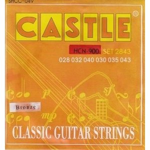 Castle HCN-900 Струны для классической гитары бронза
