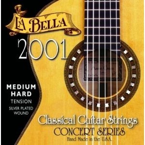 La Bella 2001 Medium Hard Струны для классической гитары