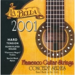 La Bella 2001 Flamenco Hard Струны для классической гитары 