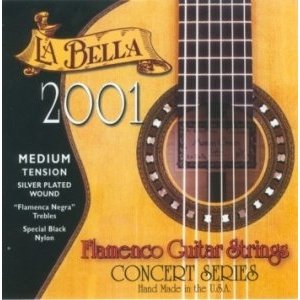 La Bella 2001 Flamenco Medium Струны для классической гитары 
