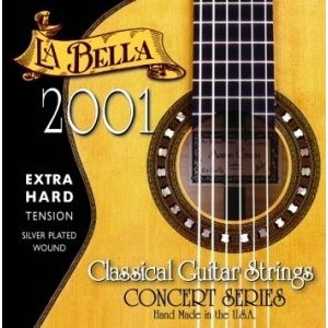 La Bella 2001 Extra Hard Струны для классической гитары