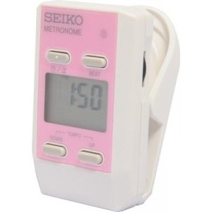 Seiko DM51 Pink Цифровой метроном с часами 