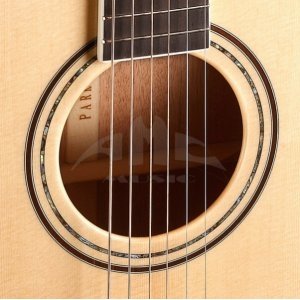S66 Электро-акустическая гитара, дредноут с вырезом, с чехлом, Parkwood