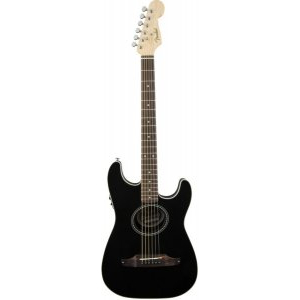 Электроакустическая гитара шестиструнная FENDER STRATACOUSTIC (V2) / BLACK 