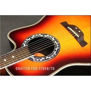 Электроакустическая гитара CRAFTER FSG-270EQ/TS + Чехол (пр-во Корея)