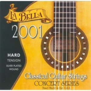 Струны для классической гитары LA BELLA 2001 Hard 30-44 
