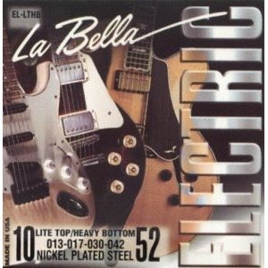 Струны для электрогитары LA BELLA EL-LTHB Ligth Top/Heavy Bottom 10-52 