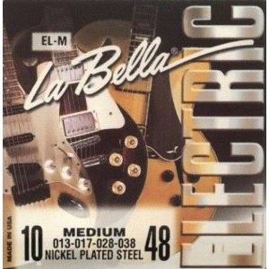 Струны для электрогитары LA BELLA EL-M Medium 10-48 