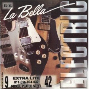 Струны для электрогитары LA BELLA EL-XL Extra Light 9-42 