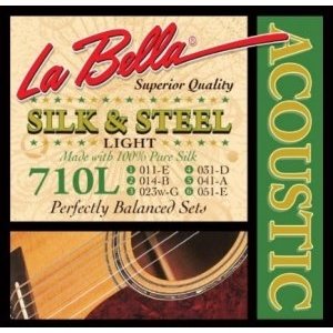 Струны для акустической гитары LA BELLA 710L Light 11-51 