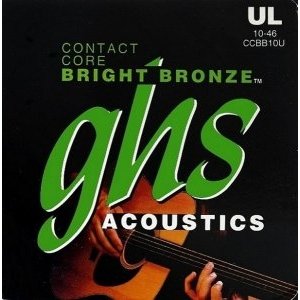 Струны для акустической гитары GHS CCBB10 Ultra Light 10-46 
