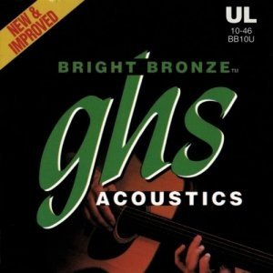 Струны для акустической гитары GHS BB10U Ultra Light 10-46 