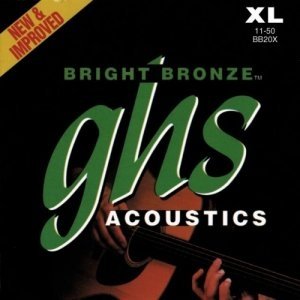 Струны для акустической гитары GHS BB20X Extra Light 11-50 