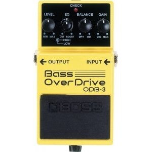Педаль BOSS ODB-3 OverDrive для бас-гитары