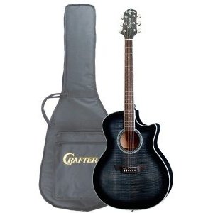 Электроакустическая гитара CRAFTER GCL 80/BKS 