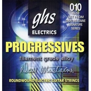 Струны для электрогитары GHS PRDM Dave Mustaine Light 10-52 