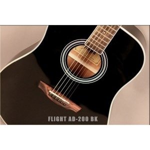 Акустическая гитара FLIGHT AD-200 BK