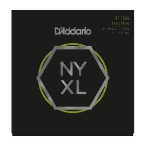 Струны для электрогитары D&#39;ADDARIO NYXL1156 Medium Top/X-Heavy Bottom, 11-56 