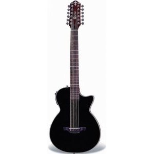 12 струнная электроакустическая гитара  CRAFTER CT-120-12/EQBK 