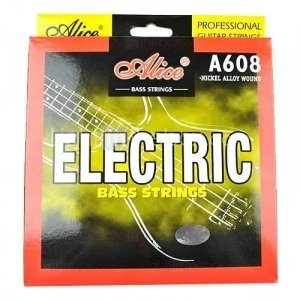 Струны для 4-х струнной бас гитары ALICE A608-4L, Light, 40-95 