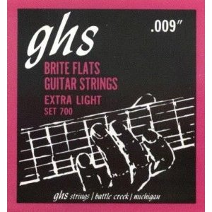 Струны для электрогитары GHS 700 Extra Light 9-42 