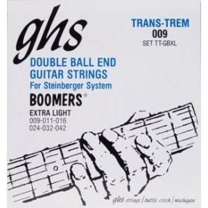 Струны для безголовой электрогитары GHS TT-GBXL Extra Light 9-42 