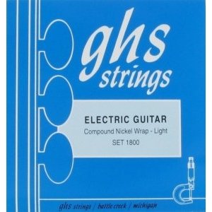 Струны для электрогитары GHS 1800 Light 11-52 