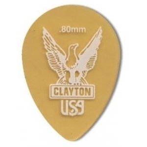 Набор медиаторов CLAYTON UST80/12 уменьшенные 0.80 mm 12 шт. 