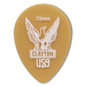 Набор медиаторов CLAYTON UST72/12 уменьшенные 0.72 mm 12 шт. 
