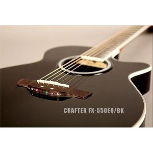 Электроакустическая гитара CRAFTER FX-550EQ/BK (пр-во Корея) 
