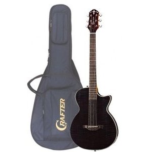 Электроакустическая гитара CRAFTER CT-120/TBK + Чехол (пр-во Корея) 