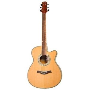 Фолк гитара с вырезом FLIGHT F-230C NA  цвет натуральный 